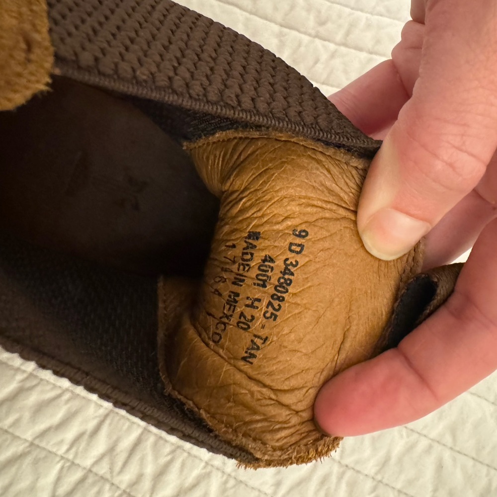 Frye Men's Brown Suede Chelsea Boots - Picture 4 of 5